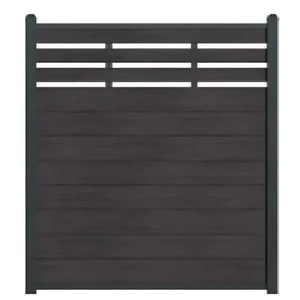 Fábrica hogar y jardín granja paneles impermeables Wpc madera plástico compuesto Wpc valla para exteriores - Product Image 1
