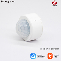 Détecteur de mouvement PIR Zigbee sans fil, détecteur infrarouge intelligent de mouvement corporel, système d'alarme anti-intrusion pour la domotique sécurisée