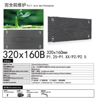 Affichage LED extérieur fixe 960x960 640x640 640x480 320x480 IP65 Écran LED étanche à maintenance frontale
