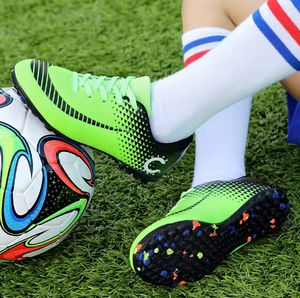 Chaussures de football confortables, respirantes et durables pour les élèves du primaire, enfants, utilisation en hiver et en été, <span class=keywords><strong>terrain</strong></span> en herbe - Product Image 5