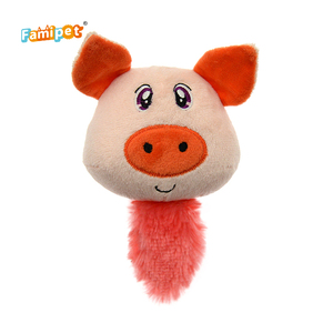 Giocattoli per cuccioli di animali domestici a forma di animali della foresta di peluche personalizzati personalizzati personalizzati giocattoli morbidi per cani di peluche cigolanti - Product Image 2