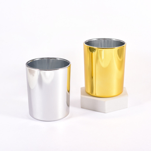 <span class=keywords><strong>Portacandele</strong></span> in <span class=keywords><strong>Vetro</strong></span> Opaco Nero e Bianco da 7oz, Vuoti, con Coperchio, Etichetta Personalizzata, Confezione Regalo per Matrimoni - Product Image 5