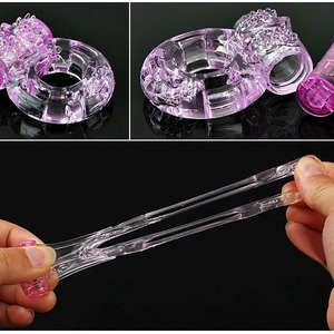 Anillo Vibrador Baiesmao Color Rosa para Hombres, Anillo para Pene para Masturbación - Product Image 3