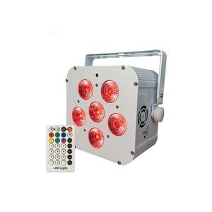 Luces LED Par Inalámbricas con Batería MQ-G119A DMX 512 y Wifi de Guangzhou Maky Stage Lighting, 6 Piezas * 18w 6 en 1, con Control por Teléfono - Product Image 6