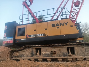 Grue sur chenilles à haute capacité de levage 75T SANY SCC750A-6 avec moteur et pompe, fournisseur d'origine Chine 0086 18117060100 - Product Image 3