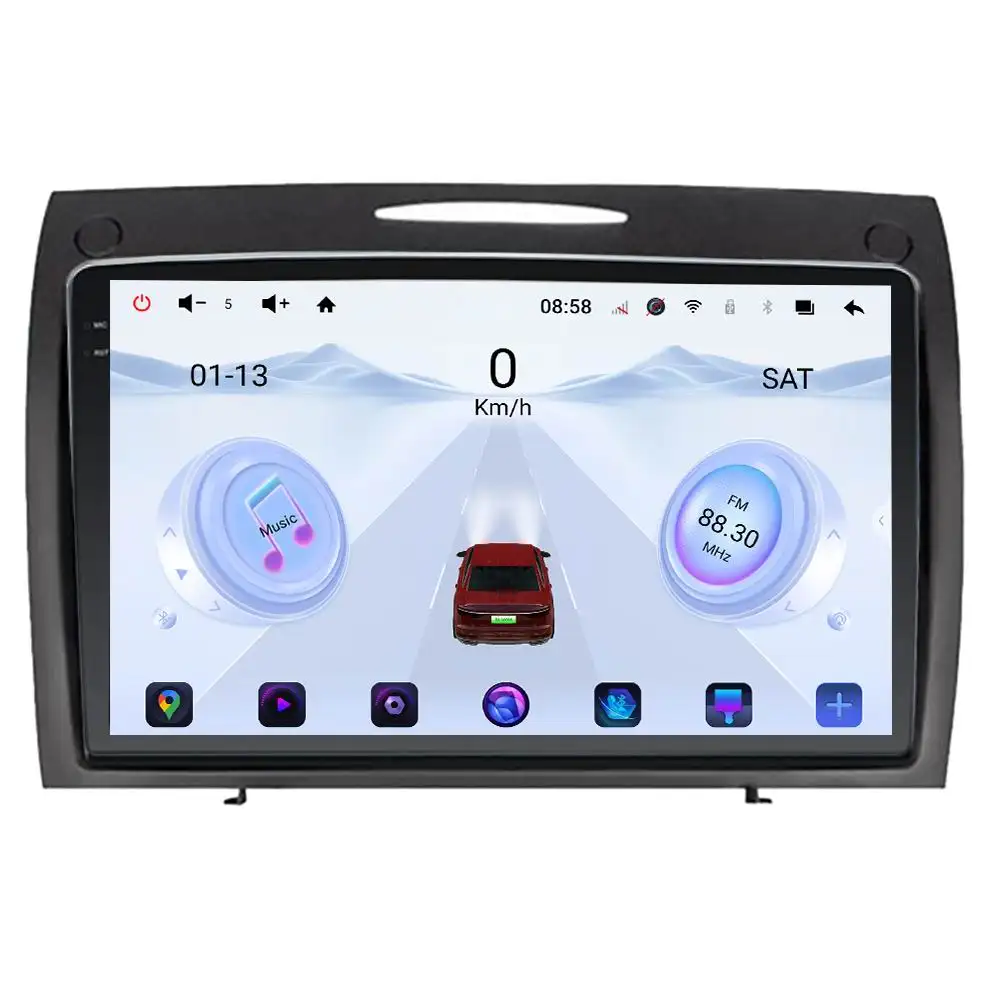 Android 2K schermo 3D autoradio per Mercedes Benz SLK Class R171 SLK200 SLK280 SLK300 2000 - 2011 Carplay di navigazione GPS