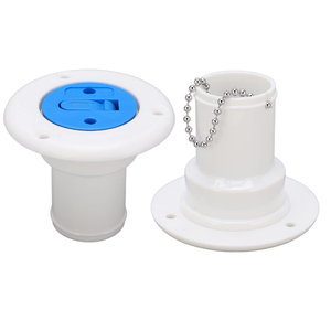ZEXI <span class=keywords><strong>Bouchon</strong></span> <span class=keywords><strong>d</strong></span>'entrée <span class=keywords><strong>d</strong></span>'<span class=keywords><strong>eau</strong></span>/carburant en plastique blanc/noir de 38 mm, résistant à la corrosion et durable, pour accessoires de camping-car, yacht, bateau, voiture - Product Image 3