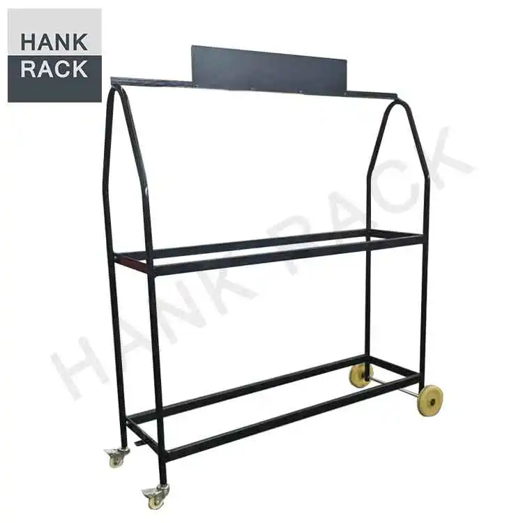 China Ningbo fábrica profissional metal pneu carrinho heavy duty motocicleta pneu de carro armazenamento & display rack