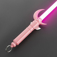 Sabres laser LGT Sailor Moon avec poignée en alliage d'aluminium, sabre laser LED, jouet pour duel, cadeau pour filles