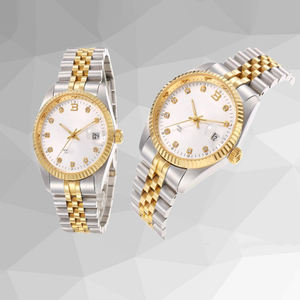 Nouvelle <span class=keywords><strong>Montre</strong></span>-Bracelet à Quartz de Luxe pour <span class=keywords><strong>Homme</strong></span> en Acier Inoxydable, Modèle 2025, avec Mouvement Seiko, <span class=keywords><strong>Montre</strong></span> d'Affaires OEM Tendance et Élégante - Product Image 1