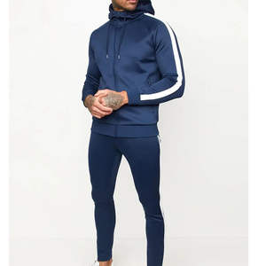Ensemble de survêtements deux pièces pour homme, collection hiver vintage, qualité supérieure, respirant, séchage rapide, logo personnalisé, à capuche, jogging décontracté - Product Image 1