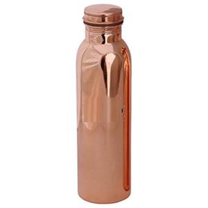 Botella de cobre antigua con juego de vidrio con elegante aspecto tradicional, duradera, fuerte, perfecta para una vida saludable y regalos especiales - Product Image 2