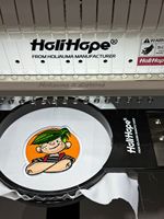Promotion : Machine à broder informatisée à 2 têtes et 15 aiguilles pour casquettes et t-shirts, modèle à tête unique, en stock