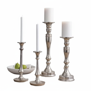 Bougeoir en métal verre décoration lumière luxe Table de fête de mariage maison romantique dîner aux chandelles décorations chandelier - Product Image 1