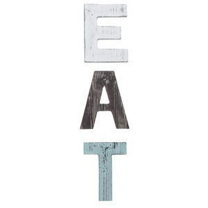 Wooden Eat <b>Wall</b> <b>Letters</b> Decorative Home Sign Customizable Color And Shape For Kitchen Or Living Room - Product Image 5