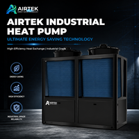 50kw 100kw Hava Su DC Inverter Ticari Yüzme Havuzu Isı Pompası Titanyum Isı Eşanjörü R410A Otel Kullanımı Enerji Sınıfı