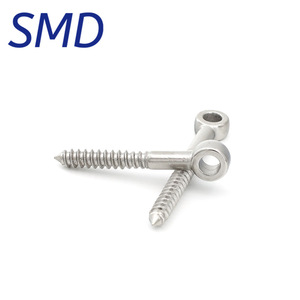 Tornillo de Ojo SMD para Madera, Acero Inoxidable 316, Rosca Gruesa, Acabado Liso, Métrico - Product Image 4