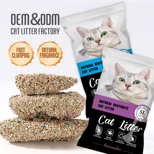 Litière <span class=keywords><strong>pour</strong></span> <span class=keywords><strong>chat</strong></span> en bentonite écologique <span class=keywords><strong>pas</strong></span> chère, de haute qualité, à forte agglomération, désodorisante, sans poussière, à agglomération rapide - Product Image 1