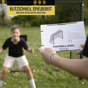 Porterías de fútbol <span class=keywords><strong>para</strong></span> jardín <span class=keywords><strong>para</strong></span> niños y adultos con portería de fútbol <span class=keywords><strong>para</strong></span> niños <span class=keywords><strong>para</strong></span> una sujeción óptima con acolchado completo - Product Image 5