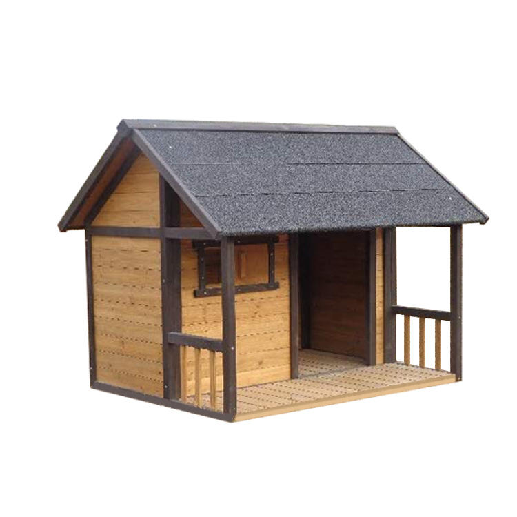High Quality Wooden Outdoor Cat Shelter Dog House Large Fir