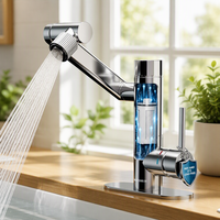 Robinet de cuisine avec filtre à eau et cartouche haute performance intégrée