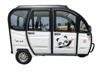 Rickshaw électrique 60V 2000W à trois roues, cabine élégante, tuk-tuk pour passagers adultes, carrosserie fermée, nouveau taxi électrique, directement de l'usine
