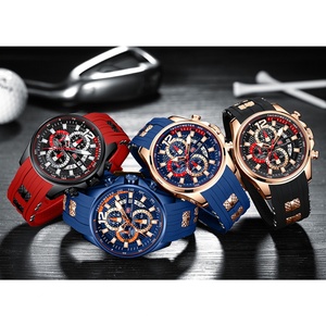 นาฬิกาข้อมือควอตซ์ผู้ชายราคาถูกยี่ห้อจีน Wholesale Watch รุ่น Mini Focus 0350G พร้อมโลโก้สั่งทำพิเศษและกลไกโครโนกราฟ - Product Image 6