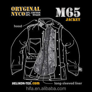 Jaket poli/katun dewasa <span class=keywords><strong>M65</strong></span> Pria, Jaket Latihan Lapangan hijau - Product Image 2