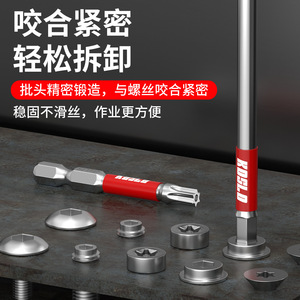 Casillas Torx <b>Screwdriver</b> <b>Bit</b> Magnetic Industrial Grade Polishing Finish For Electric Drill Impact Driver - Product Image 4