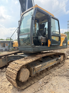 Excavatrice sur chenilles Hyundai R215VS d'occasion, 20,5 tonnes, système VPC, pour travaux agricoles et construction routière, exportation - Product Image 5