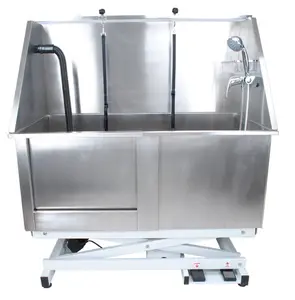 Baignoires en acier inoxydable à levage électrique, toilettage <span class=keywords><strong>pour</strong></span> chiens, baignoire <span class=keywords><strong>pour</strong></span> <span class=keywords><strong>spa</strong></span> - Product Image 1