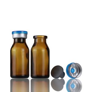 Botella de inyección de vidrio grueso, viales de medicina estériles moldeados para bacterias, 10ml - Product Image 2