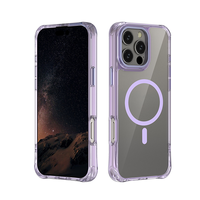 Vente en gros dur clair Charge magnétique étui de téléphone antichoc pour iPhone 17 16 PRO MAX accessoires de téléphone portable