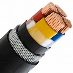 4X185 + E X 95毫米CU/XLPE/SWA/PVC 0.6/1KV电力电缆