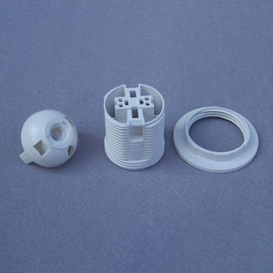 E26 E27ฐานโคมไฟพลาสติก4A 250V ที่ยึดโคมไฟแบบสกรูเอดิสันพร้อมแหวน - Product Image 6