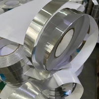 Ruban adhésif en aluminium vérifié, résistant à la chaleur 120°C, imperméable, ISO RoHS, isolation CVC, fabricant OEM personnalisé, livraison rapide