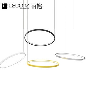 Suspend Profile Aluminum <strong>Round</strong> Circle <strong>Led</strong> Light Profile with PC <strong>Diffused</strong> Cover Finished <strong>Led</strong> Aluminum Profiles 12*30mm - Product Image 2