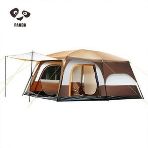 Large Camping TentWaterproof Extra Large Space 2 Rooms 1 Living Room Tents 8-12 Persons Portable Family Tent 4-5 Person Outdoor - Product Image 6