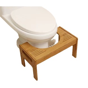 Taburete de baño de madera Mori Etsu, reposapiés de madera maciza para hacer agachamientos, uso en el baño, fácil de limpiar - Product Image 5