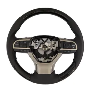 Volante flber de carbono para LEXUS GX460, con interruptor de Control multifunción, wheel2009-2016 de dirección deportiva, urj150