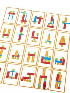 Learning Fun Stacking STEM Toy Kids Playful Explorations Interaction <b>Building</b> <b>Block</b> Game - Product Image 4