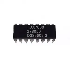 FM radio circuit ic TDA7000 DIP-18 ref192esz-reel integrated circuits manufacturer