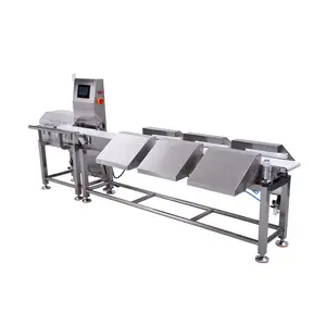 High Accuracy Automatic Industry Commercial Use Weighing Fish Shrimp Conveyor Belt Weight Sorting Machine