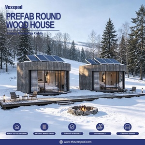 <span class=keywords><strong>Casa</strong></span> Rotonda con Struttura a Telaio a Forma Rotonda <span class=keywords><strong>per</strong></span> Hotel e Ville Casetta Prefabbricata in Legno <span class=keywords><strong>per</strong></span> Applicazioni in Camera da Letto - Product Image 1