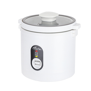 Petit cuiseur à riz 0,4L 0,6L, style simple, corps blanc, design compact, cuisson automatique pour 1-2 personnes - Product Image 2