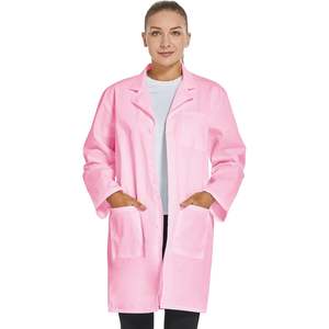 Bata de Laboratorio Profesional Personalizada VOGRYE para Mujer, Manga Larga, Unisex, Ropa de Trabajo de Poliéster Cómoda, Detección de Agujas - Product Image 5