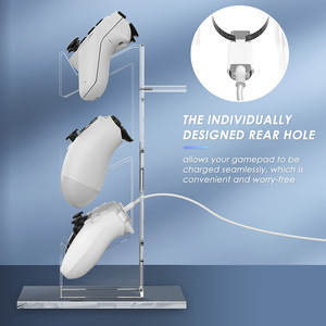 Đối Với PS4 Ba-Ply Gamepad Headphone Hiển Thị Stand Đối Với PS5 PS3 PS3 Chuyển Đổi Pro Xbox Bộ Điều Khiển - Product Image 2