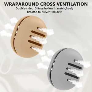 Soporte para Esponja de Maquillaje, Resistente a Impactos, Ecológico, de Silicona, Estuche para Brochas, Personalizable con Logotipo, para Viaje - Product Image 6