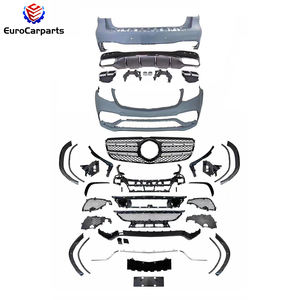 ערכת גוף חדשה עבור מרקדס-בנץ בכיתה x166 gls450 2015-2019 שדרוג גלס63 מכוניות Bumpers grille חלקי כוונון אוטומטי חלקי - Product Image 2