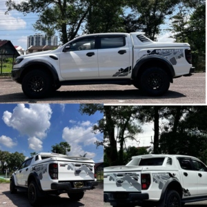 Autocollants latéraux <span class=keywords><strong>pour</strong></span> pick-up, emblème Raptor, badge en vinyle, autocollants colorés <span class=keywords><strong>pour</strong></span> Ford <span class=keywords><strong>Ranger</strong></span> Raptor 2020 2023-2026 - Product Image 5